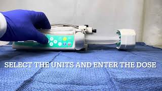 BBRAUN Syringe Pump Propofol Infusion [upl. by Naitsabes]