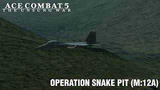 Ace Combat 5  Mission 12A Powder Keg  One Day One Mission [upl. by Oiretule]