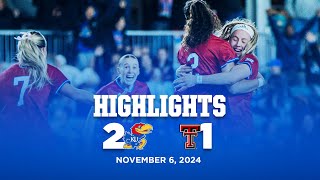 Kansas vs Texas Tech Highlights [upl. by Bremer]