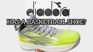 DIADORA HAS A BASKETBALL SHOE DIADORA KURTIS FIRST IMPRESSIONS [upl. by Race]