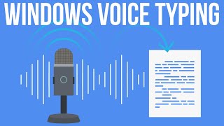 How to Setup Your Computer for Speech to Text Dictation Voice Typing [upl. by Gilles]