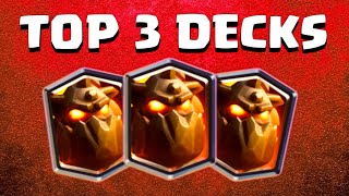 Top 3 Lava Hound Decks after Balance Changes [upl. by Vaenfila]