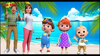 Cocomelon Finger Family Song  CocomelonFamily Nursery Rhymes amp Kids Songs [upl. by Casavant574]