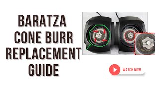 How to Baratza Cone Burr Replacement 🛠  M3 amp M2  Paddle Wheel [upl. by Evad]