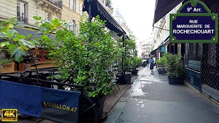 Rue Marguerite de Rochechouart  Walk in Paris [upl. by Valle796]