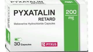 PYXATALIN 200 mg Capsule Mebeverine Hydrochloride Capsules [upl. by Tice]