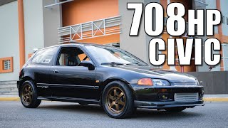 700HP Honda Civic EG Hatch B16 Turbo Swap  Car Stories 38 [upl. by Cottle]