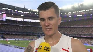 Jakob Ingebrigtsen BBC Interview After 1500 Metres Final [upl. by Philina]