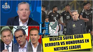 MÉXICO VOLVIÓ A PERDER vs HONDURAS en Nations League Peláez MOLESTO con el VASCO  Futbol Picante [upl. by Anisor]