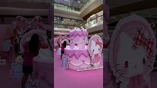 HELLO KITTY BIG CAKE beautiful love like satisfying short [upl. by Adahs]