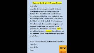 GAST DTZ B1 Briefe schreiben Prüfung B1 Neu 2024 dtz gastdtz gast briefschreiben Brief [upl. by Krishna]