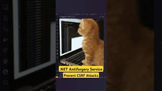 CSRF Protection in ASPNET Core with Antiforgery Service in 60 Seconds coding dotnet csrf [upl. by Lola14]