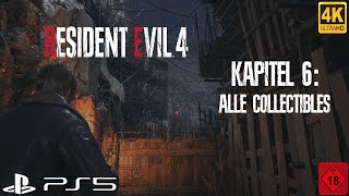 Resident Evil 4 Remake I Kapitel 6 Alle Collectibles und Mendez Boss Guide I 4K PS5 Deutsch [upl. by Caras]