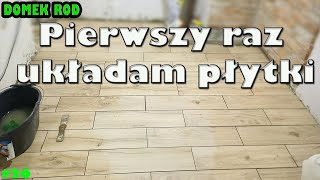 Podłoga w kuchni układanie płytek gresowych [upl. by Correy]