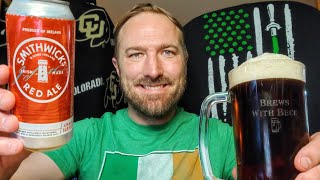 Guinness 🍺☘️ Smithwicks Red Ale 🍺 Beer Review StPatricksDay ☘️👍 [upl. by Howey963]