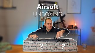 Airsoft unboxing  ARCTURUS ARC X CAT Explorer 10quot AR15 AEG [upl. by Pietro378]