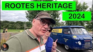 Rootes Heritage Classic Car Show 2024  British Motor Museum [upl. by Akirdnwahs257]