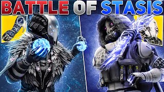 Who is the Stasis King Warlock vs Hunter Build Battles Episode 9  Destiny 2 [upl. by Naujahs583]