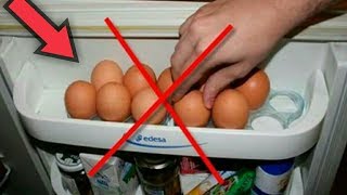 Never Put Eggs On This Part Of The Fridge [upl. by Kanor]