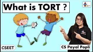 TORTs  What is a TORT  Meaning of TORT  Law of Torts  CSEET CS Payal Popli [upl. by Willetta]