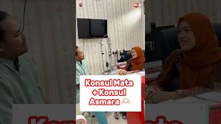 Konsul mata vs konsul asmara emang boleh 😱edcgroup edctv kesehatanmata terending masukberanda [upl. by Lesak103]