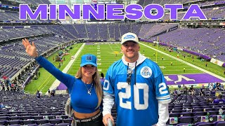 TAKING MY DREAM GIRL TO NFL GAME OF THE YEAR LIONS VS VIKINGS [upl. by Lamrouex]