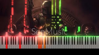 The Book of Boba Fett Piano Version [upl. by Nemra785]