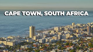 Cape Town South Africa 🇿🇦 by drone 4K [upl. by Mosnar]