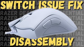 Razer DeathAdder Essential Switch FIXDisassemblyTeardown [upl. by Yirinec961]