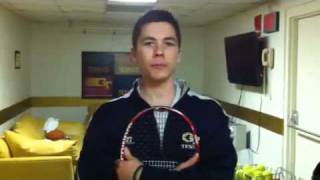 Eliot Potvin Georgia Tech Tennis Interview [upl. by Housum]