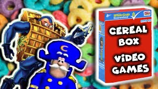 Cereal Box Video Games ft FonderAxe [upl. by Eeima]