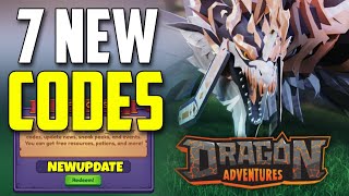 NEW ALL WORKING CODES FOR DRAGON ADVENTURES IN 2024 ROBLOX DRAGON ADVENTURES CODES [upl. by Geof429]