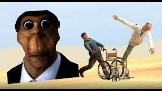 Obunga chase but my friend is paralyzed [upl. by Tarsuss]