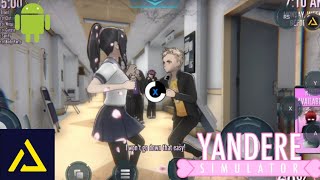 How to play yandere simulator in androidjoyarkDL [upl. by Hillyer]