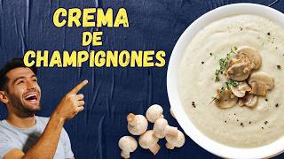 🍄 Aprende a Preparar CREMA DE CHAMPIGNONES RE FACIL 🍄dip pate crema [upl. by Varian]