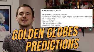 Golden Globes 2024 Nominees My Predictions and Personal Picks [upl. by Sewell17]