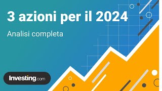 3 Azioni per il 2024 [upl. by Neyrb555]