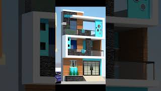 House Front Elevation Design 2024 PiyushPanchal homedesign [upl. by Medin]