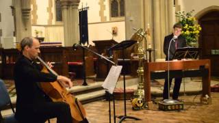 Cello Sicilienne performed by Revd Thomas Wharton [upl. by Eirtemed709]