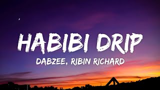 Habibi Drip Lyrics  Dabzee Ribin Richard • kinaavile maalika paniyana [upl. by Nagy]