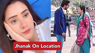 Jhanak New Promo 26th April  Jhanak Is Back On Shoot On Anirudhs Request  Hiba Nawab BTS [upl. by Auqinihs473]