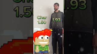 Growtopia Karakterlerinden Ne Kadar Uzunum growtopia growtopiagame youtubeshorts fyp hd [upl. by Aker]