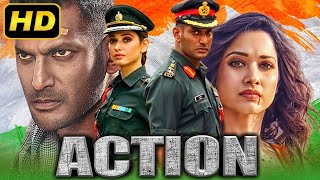 Action HD  Blockbuster Hindi Dubbed Movie  Vishal Tamannaah Aishwarya  Independence Special [upl. by Bonaparte]