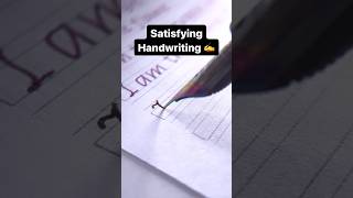 Watching this handwriting will give you peace 😌 aesthetic neathandwriting anxietyrelief ink [upl. by Cherie133]