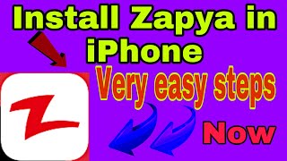 Install Zapya in iPhonezapya IPhone main kaise install karay [upl. by Marielle]