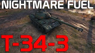 Nightmare fuel T343  World of Tanks [upl. by Ddal476]