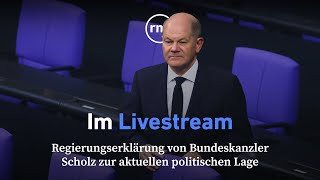 Regierungserklärung von Bundeskanzler Scholz zur aktuellen politischen Lage [upl. by Anayt10]