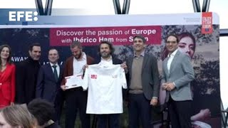 El jamón ibérico protagoniza una campaña en Londres para consolidar su reputación [upl. by Nedap]