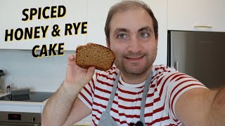 MAKING CLAIRE SAFFITZS SPICED HONEY amp RYE CAKE CHEF SHANT [upl. by Nate]