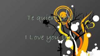 Stromae  Te Quiero  Lyrics on screen French  English [upl. by Mccutcheon]